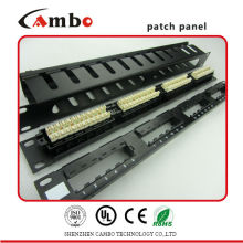 Made in China Bester Preis modulare Patch-Panel 24 Port mit Abdeckung, für Abschirmung Funktion